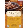 Numi Organic Tea Amber Sun, 12 Count Box of Tea Bags (Pack of 6) Turmeric Tea