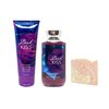 Bath & Body Works Dark Kiss - Body Cream and Shower Gel - with a Himalayan Salts Spring Sample Soap -