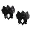 LANGHONG 2PCS Retro Seraph Hairpin For Women Vintage Hair Barrettes Pin Hair Accessories (ZTLS15)