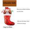 HADCKJA Christmas Stocking Balloons Christmas Balloons Christmas Stocking Foil Balloons for Christmas-Themed Party Birthday Party Supplies Decorations Party Decorations Balloons Party Sets-3pcs