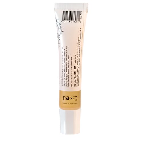 ROSÉE & CO Rosee Lip Gloss Vegan & Cruelty Free Treatment, Long Lasting Glossy with Shea Butter, Moisturize, Protect & Smooth - Clear (t.Sweet Banana)