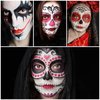 ZHISHUDL Clown Makeup Kit Black White Red Face Body Paint Palette Halloween Makeup Kit for Sfx Joker Zombie Cosplay Vampire Makeup