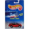 HOT WHEELS 1991 #31 RED CLASSIC COBRA 7 SPOKE WHEELS DIE-CAST