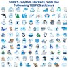 110 PCS Winter Arctic Animals Party Favors, Winter Arctic Polar Animals Stickers Temporary Tattoos Slap Bracelets Keychains Badges Gift Bags Arctic Animals Birthday Party Decorations Supplies for Kids