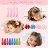 Comkrivy 3000 Pcs Hair Rubber Bands, Soft Elastics Ties with Cutter, Topsy Pony Tail Tool for Girls' and Women's Hairstyling