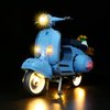 BRICKSHINING LED Lighting Compatible with Lego Vespa 125 10298, Light Kit Compatible with Lego 10298, Giving Light to Model, NOT Included The Model Set(Standard Customized Version)