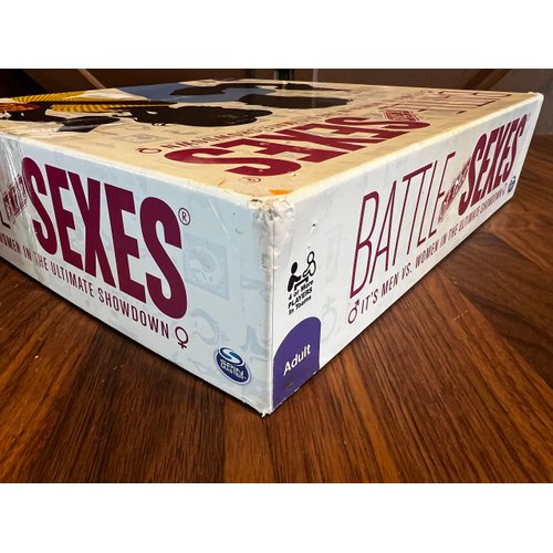 Battle of the Sexes Adult Board Game - Funny Card Games for Adults - Trivia Game Pitting the Men Against the Women - Great for Parties and Couples' Night - 2 or More Players - Ages 16 and Up