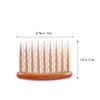 12pcs Plastic Hair Clip Combs Small Vintage 17 Teeth for Girls Women Maid