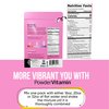 PowderVitamin Electrolytes Powder Plus, Keto, Raspberry Lemonade, Sugar Free, Pink Himalayan Salt, 1000mg Potassium, 120mg Calcium, 120mg Magnesium, Non-GMO, Zero Calories, (16 Hydration Packets)