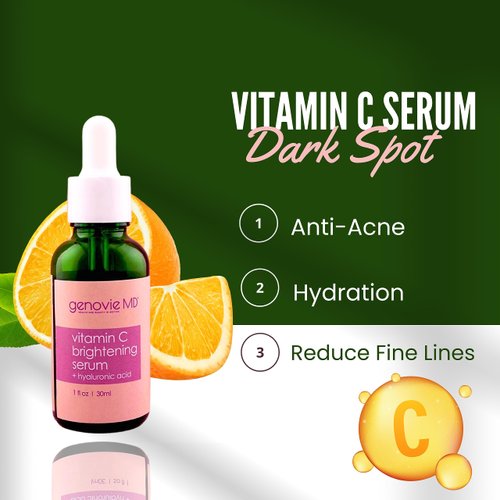 Genovie MD Skin Renewal Serum Set for Face with Vitamin C Serum, Hyaluronic Serum, and Retinol Serum, Face Serums for Firming, & Hydrating with Anti-aging Properties for Women