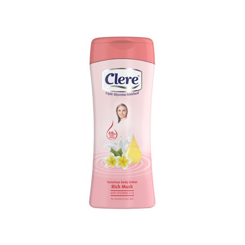CLERE Hand and Body Lotion, Luxurious Rich Musk