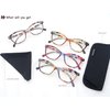 HEEYYOK Women Reading Glasses 4-Pack Colorful 1.00 Readers,Beautiful Pattern Cat Eye Glasses for Reading Lightweigth Flexible Spring Hinge Well Wear Look Younger