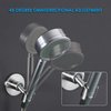 simpletome Shower Head Holder Adhesive Adjustable Bracket Wall Mount SUS304 Stainless Steel