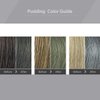 eZn Pudding Hair Dye Ammonia Free Semi-Permanent Self Hair Dye DIY Kit included contain Keratin Made in Korea Beauty (Ash Gray)
