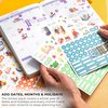 Clever Fox Mega Sticker Pack – 2,000+ Small Planner Stickers – Seasonal, Time Management, Budget & Inspirational Stickers for Adults – Sticker Book for Women – Aesthetic Calendar & Journal Accessories