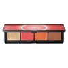Smashbox Halo Sculpt + Glow Face Palette With Vitamin E - All-In-One Blush, Highlighter, & Bronzer Palette, Coral Saturation