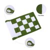 Golf Flag,Green Golf Flags,Solid Nylon and Checkered Training Golf Putting Green Flags, Indoor Outdoor Backyard Garden Portable Golf Target Flags,8.7inch*6inch (White-Green)