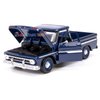 1966 Chevy C10 Fleetside Pickup Truck, Dark Blue - Motormax 73355 - 1/24 Scale Diecast Model Toy Car, unisex-children