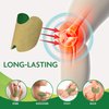 AOSORW Knee Relief Heat Patches: 36 Count Natural Herbal Arthritis Hot Patches Kit with Bone-on-Bone Soothing Plaster – Mugwort Relieving Paste for Long Lasting Muscle and Joint Relief