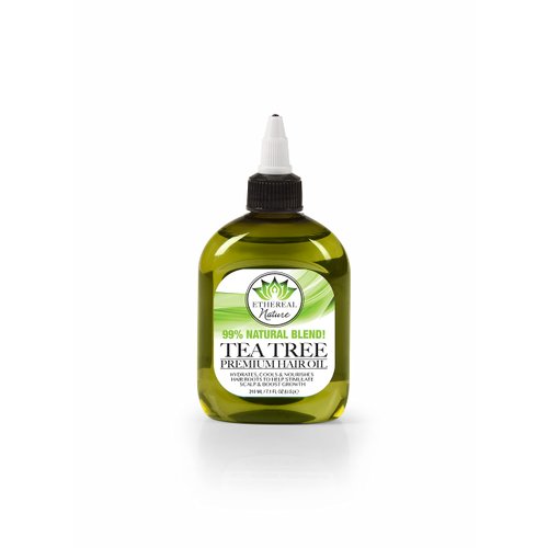 Ethereal Nature 99% Natural Hair Oil Blend Tea Tree, 7.10 oz
