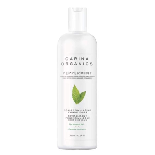 Carina Organics Peppermint Cooling Scalp Conditioner, 360 Milliliters