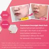 PS.PRETTYSKIN Hydrogel Overnight Collagen Korean skin care Sheet Mask (Pack of 5) with 400 Dalton Low Molecular Collagen + Panthenol for Calming, Moisture, Elasticity