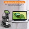 1000x Microscope-Handheld Digital Microscope for Children with 2" LCD Screen,Pocket Microscope for Kids with 8 Adjustable LED Lights,Coins Electronic Magnifier Camera,USB to PC,Including 32GB SD Card