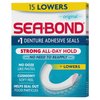 SEA-BOND Denture Adhesive Wafers Uppers Original 15 EA - Buy Packs and SAVE (Pack of 2)