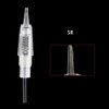 10PCS Permanent Makeup Clear Needle Cartridges for Eyebrow Tattoo Machine (5R)