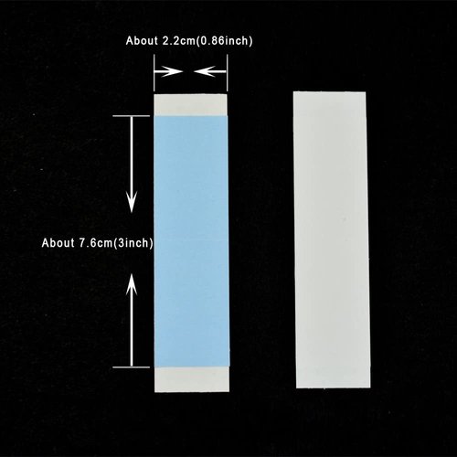 YANTAISIYU 36 Pcs/Lot Lace Wig Adhesives Tape Double Sided Waterproof Wig Tape Hair Extension Adhesive Tape for Lace Front Wig Toupee (Straight Shape)