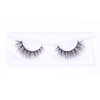 Miss Kiss 1 Pair Lashes 3D Mink Lash Cross Natural Look Eye Lashes Soft Fluffy False Lash Cat Eye Fake Eyelashes Wispy Handmade Eye Lashes Strips Pack Can be Reusable 12 MM