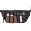 PERFEHAIR Hair Stylist Tool Belt, Salon Hairdresser Barber Hair Tool Belt Bag-Denim Fabricas and Real Leather
