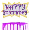 Cartoon Happy Birthday Cake Toppers for Kids - Perfect as cartoon-themed birthday party, baby shower party, or TV show party decorations for boys or girls - SugarGer