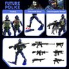 MQSTARSRISE Army Men Toy Soldiers, Soldiers Toys Army Men Set for Boys 4-7,Army Men Action Figures Military Playset Toy with Weapon for Toddler Age 3+