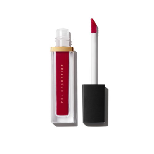 PDL Cosmetics by Patricia De León | Bold Aspirations Liquid Lipstick (Empowered) | Highly Pigmented Smooth Matte Finish | Burgundy Tone | Long Lasting, Non-Transfer, Hydrating Formula | Vegan | Cruelty-Free | .14 oz