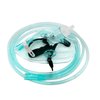 3 Pack Adult Elongated Oxygen Mask for Oxygen Generator with 6.6' Tubing and Adjustable Elastic Strap(Size XL)