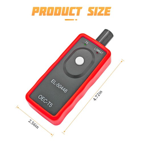 AICEL TPMS Relearn Tool for GM Tire Sensor, Automotive Tire Pressure Monitor Sensor Activation Reset Tool OEC-T5, System Programming Training for Most GM Series Vehicles, Car Accessories