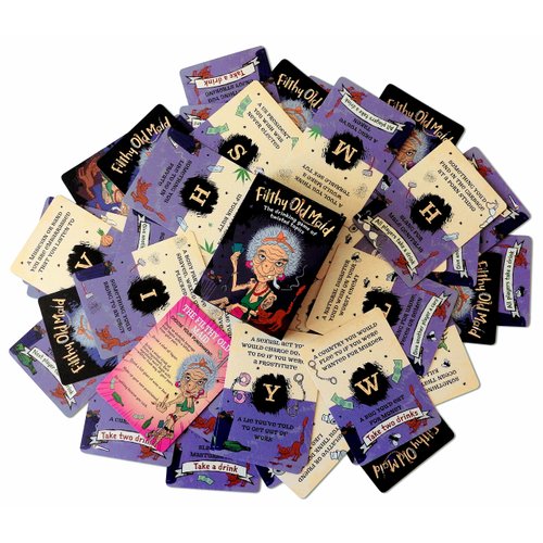 Headburst Filthy Old Maid Party Game - A Funny, Social Adult Drinking Game