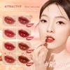 FOCALLURE Glasting Water lip Tint,Non-Sticky Long Lasting Liquid Lipstick,High Shine,Vivid 16 Colors,Glossy Finish Lipgloss for Daily Use