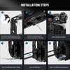 NEEWER Lumix GH6 Camera Cage, Aluminum Video Rig with HDMI Cable Clamp, NATO Rail, 1/4" 3/8" Threads, Cold Shoe, Arca Type QR Baseplate Compatible with Panasonic Lumix GH6 DJI RS3 Pro RSC2 RS2, CA055