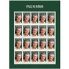 Pail Newman Forever Stamps Sheet of 20 Postage Stamps Scott 5020