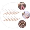10 Pcs Bamboo Dragonfly Wood Toys Propeller Stuffed Dogs for Airplane Party Favors Flying Spinners Fly Copter to-y Outdoor Drawstring Wooden