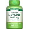 Nature's Truth L Lysine 1000mg | 100 Coated Caplets | Essential Amino Acid | Vegan, Non-GMO, & Gluten Free Supplement