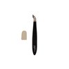 Tweezer Nipper Cuticle Nipper - Stainless Steel Professional Clippers (Black)