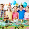WERNNSAI Farm Animal Party Tablecloth - 2 PC 54" x 108" Farm Birthday Party Decorations Disposable Plastic Table Cover Farmhouse Animal Theme Party Supplies for Birthday Baby Shower Boys Girls