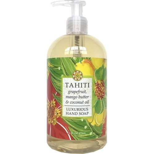 Greenwich Bay Trading Co Scented Liquid Hand Soap from the Destination Collection in Beautiful Packaging - 16 Ounce Bottle (Tahiti)