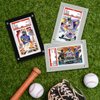 1-Slot Clear PSA Card Display Case Frame - Plastic Trading Card Stand for Collectibles Baseball Basketball Football Soccer and Sports Start Cards (1 Pack Desk Frame)