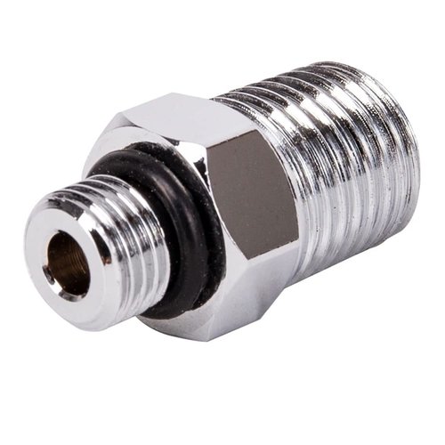 Trident New Adapter Converts 3/8" Male First Stage Scuba Diving Regulator Port to 1/4" NPT Male Fitting