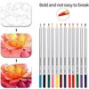 HOTCOLOR Drawing Pencils 38pcs Art Supplies Sketching Pencil Set with Graphite Pencils,Watercolor Pencils with Brushes,Charcoal Pencils for Artists Kids Beginners