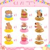 Capybara Honeycomb Centerpieces Party Decoration - Thrist 9PCS Capybara Birthday Party Decorations Table Centerpiece Cute Capybara Party Supplies Table Decorations for Kids Boys Girls Party Supplies